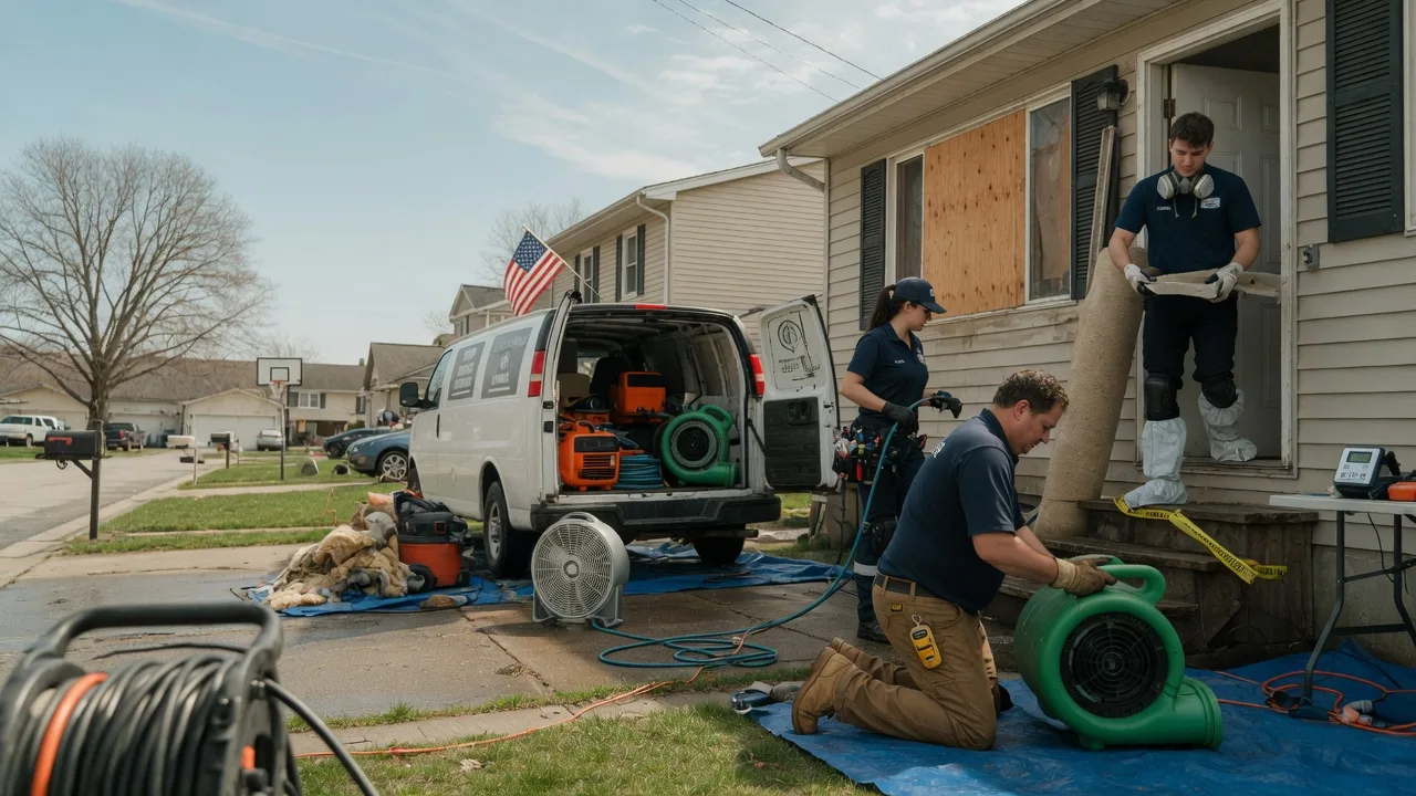 Water Damage Restoration in Melrose, IA near me
